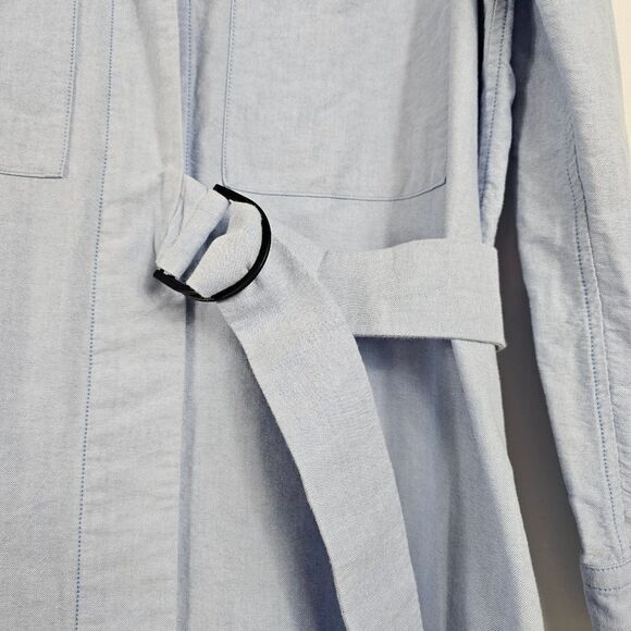 Everlane The Oxford Shirtdress Blue Base - Size XS - Picture 6 of 12